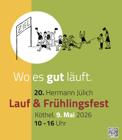 Flyer zum Hermann Jülich Lauf