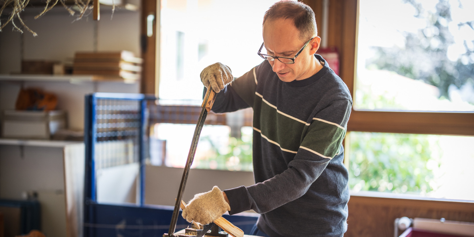 Bild von der Brennholzwerkstatt